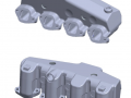 13-Yacht-Marine-Manifold-HT200-GrayDuctile-Iron-Casting-MerCruiser-305-350-V8-Sierra