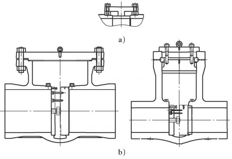 Using the blank of gate valve body to process block valve ZHY Casting