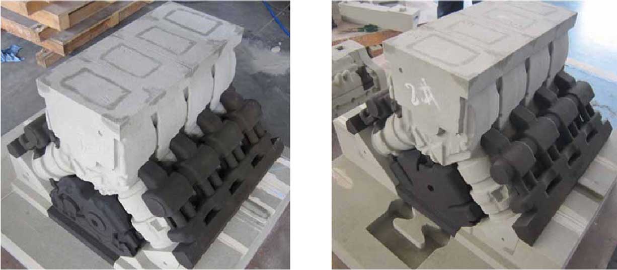 Present situation of casting technology and equipment for engine block