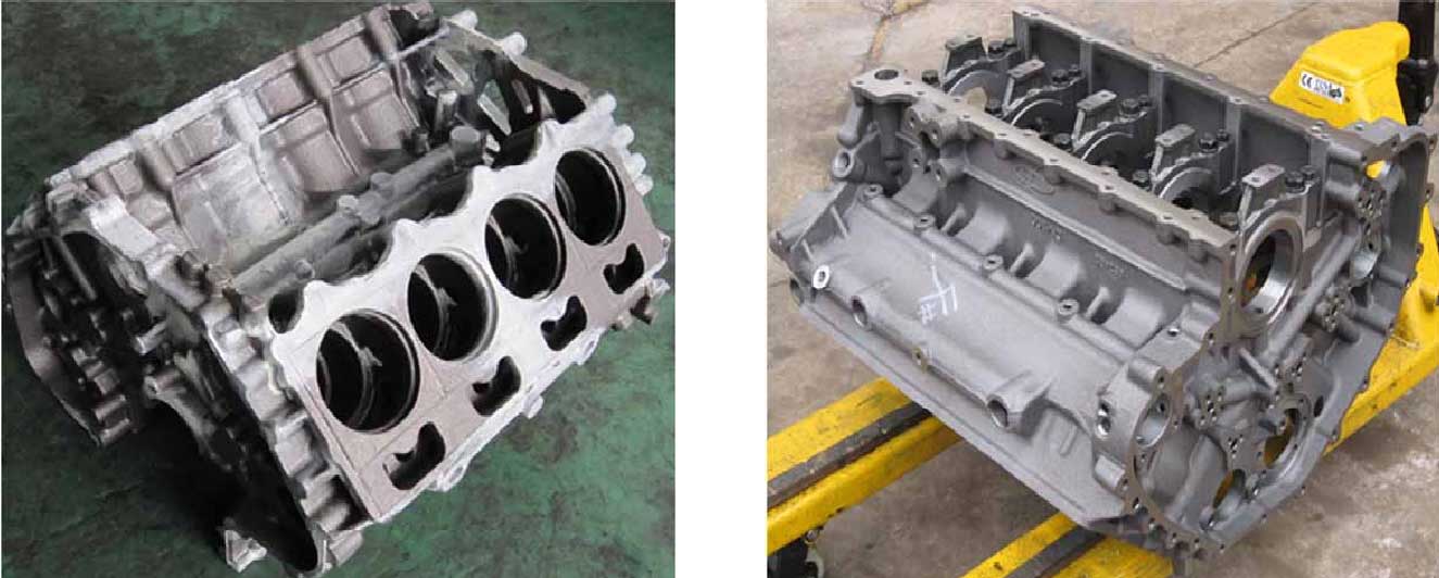 Present situation of casting technology and equipment for engine block